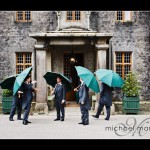 Groom and ushers at Hotel Endsleigh wedding