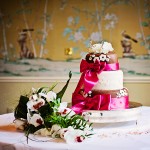 Bovey Castle Wedding cake in Edwardian Grill