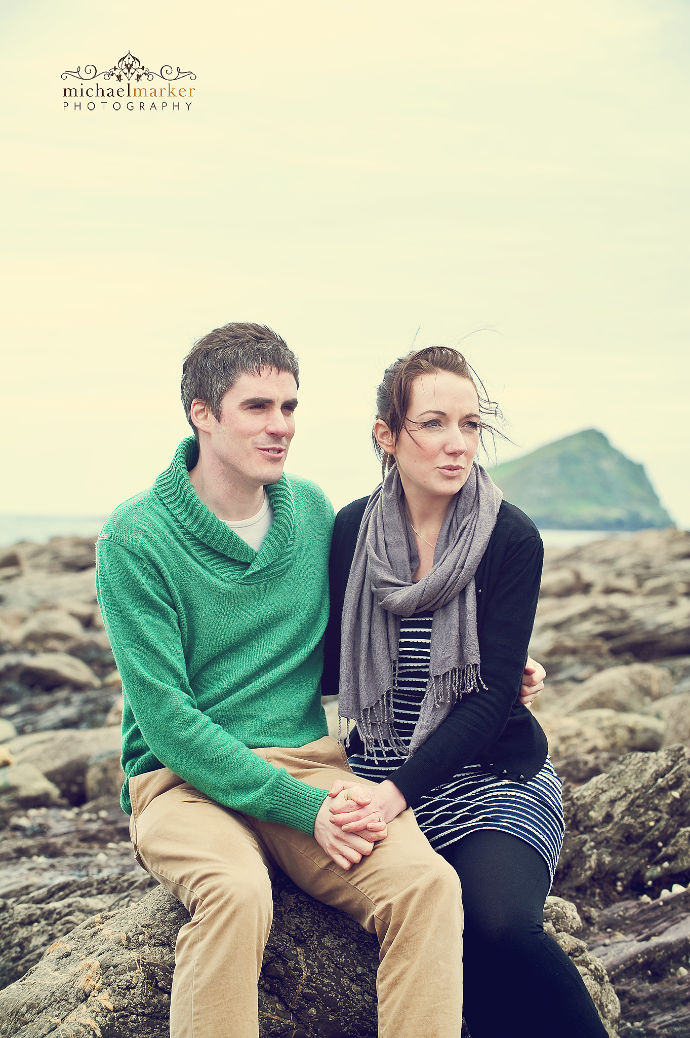 Wembury-beach-engagement-Plymouth