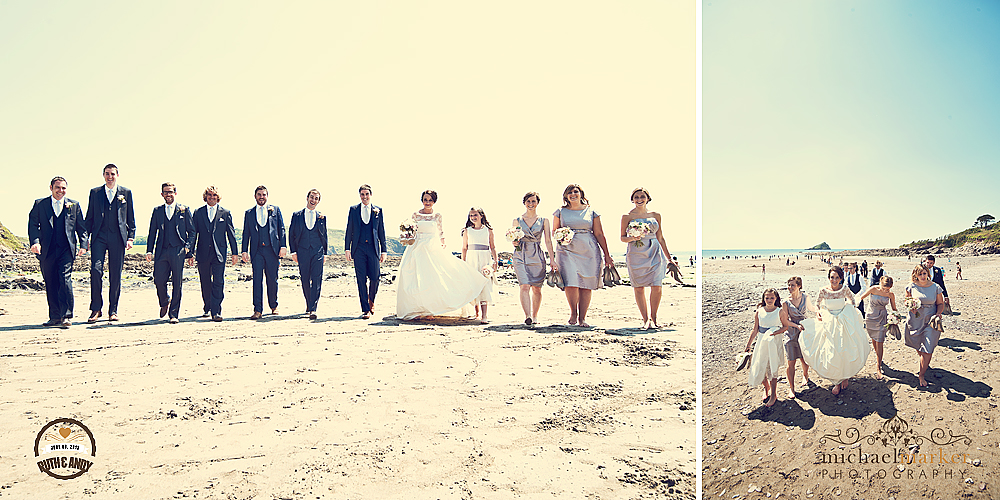 Fun-Devon-beach-wedding