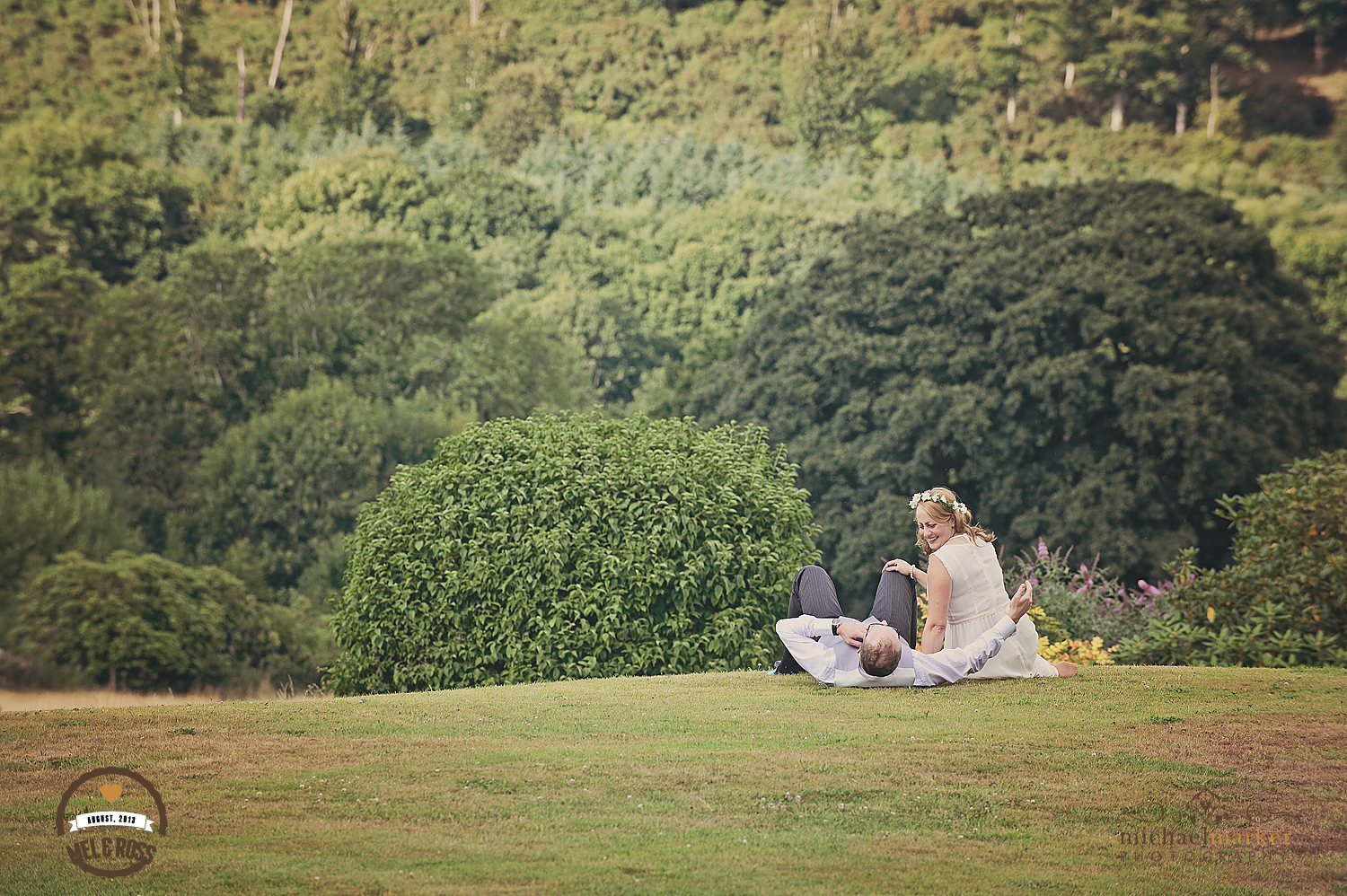 North Devon wedding reception