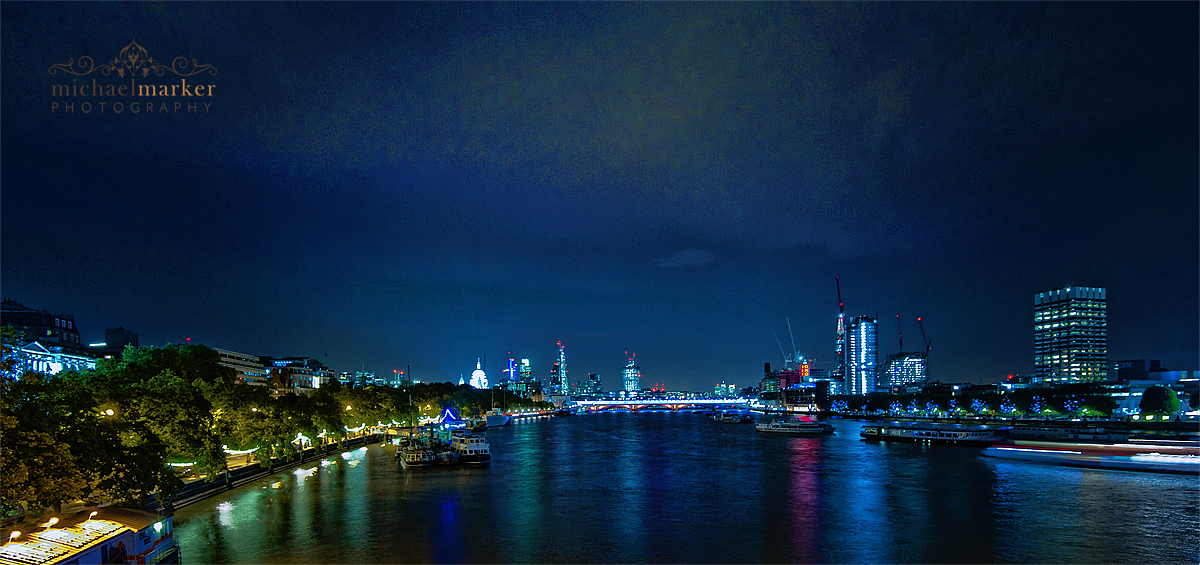 London Evening skyline 