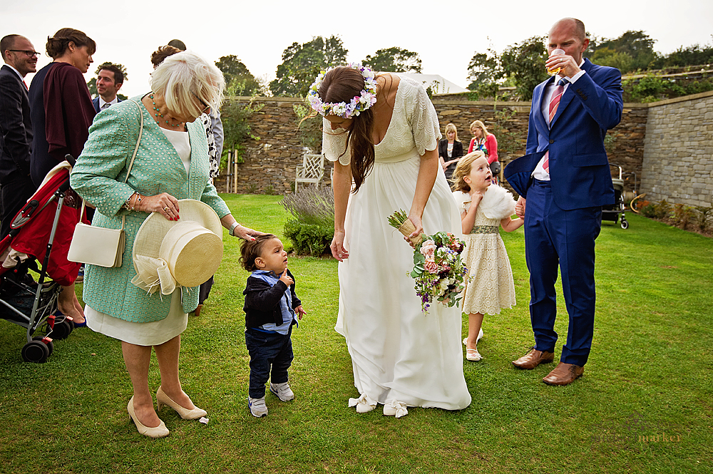 Bride-and-young-guests