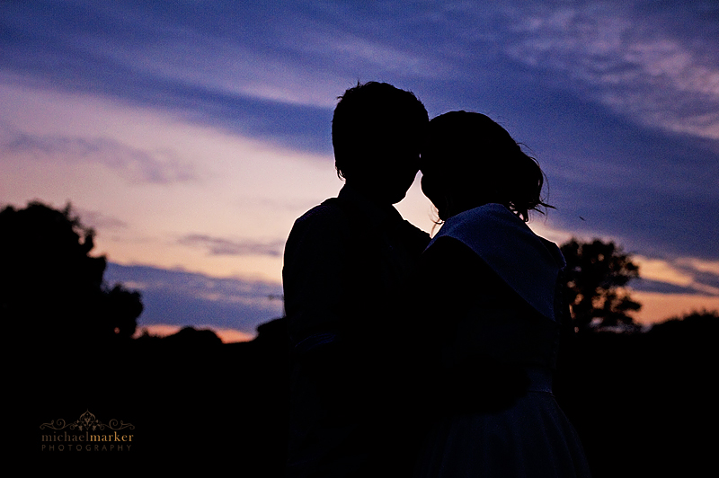 Totnes-wedding-sunset