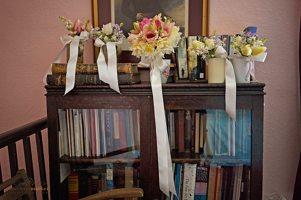 Cottage garden wedding flower  bouquets