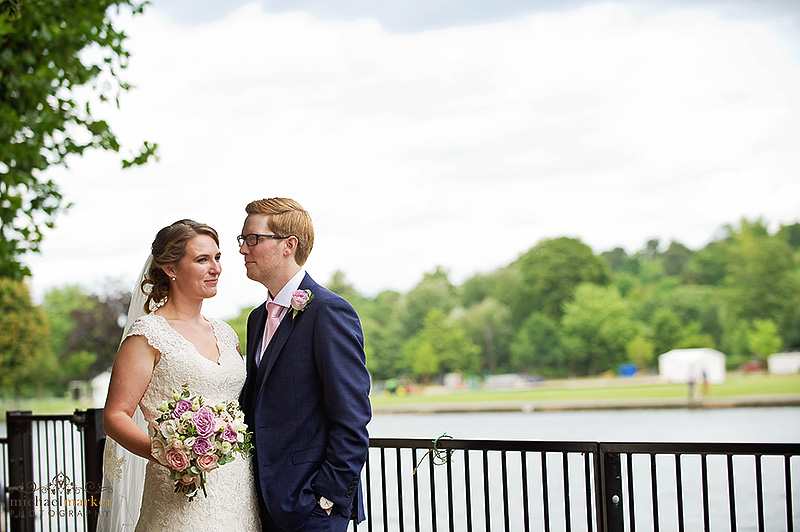 Beautiful bride at Henley-on-Thames wedding