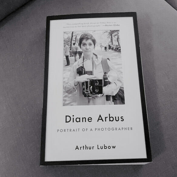 Cover of new biography of photographer Diane Arbus by Arthur Lublow