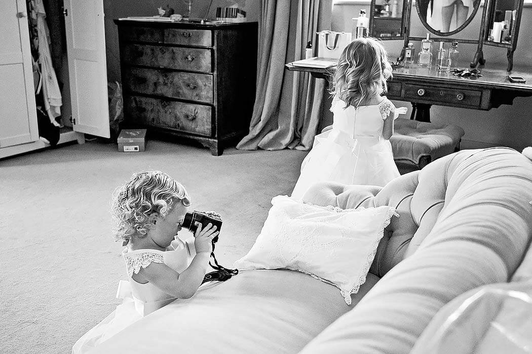 kids being kids at wedding by wedding photographer training specialist Michael Marker