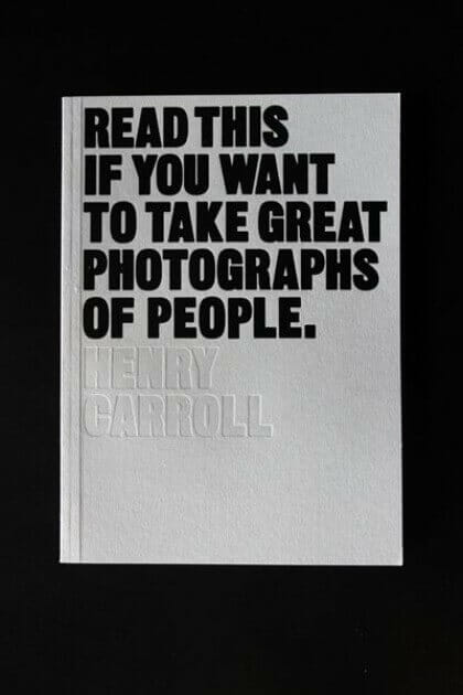 Cover of inspirational photography book Read this if you want to take great photographs of people