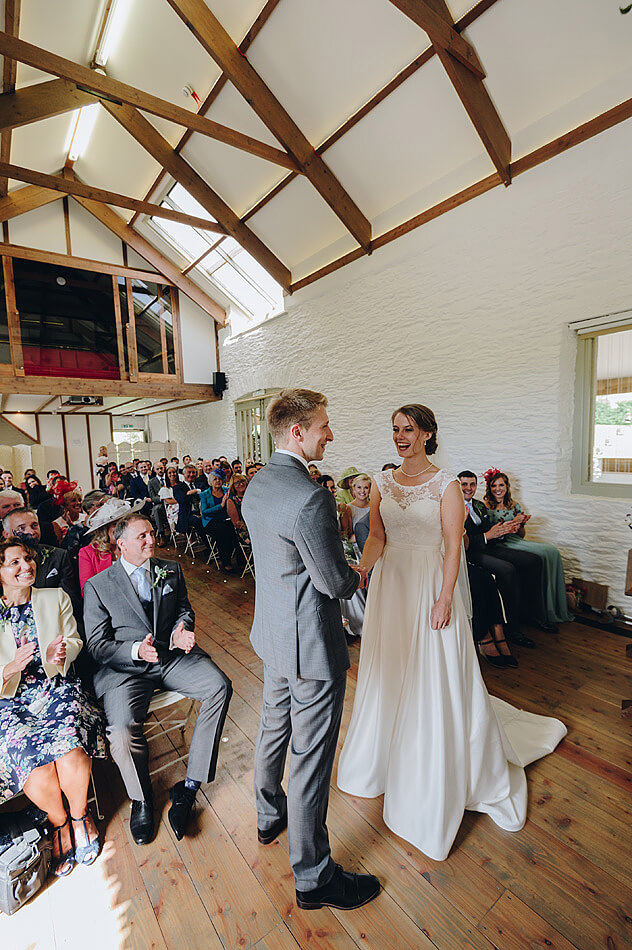 Shilstone House wedding ceremony in Devon